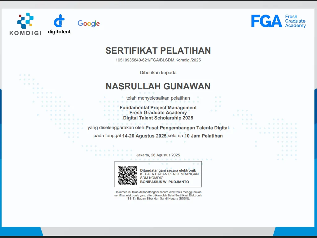 Fundamental Project Management